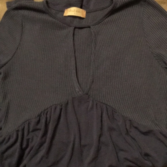 Altar'd State Periwinkle Blue Tunic - Picture 3 of 5